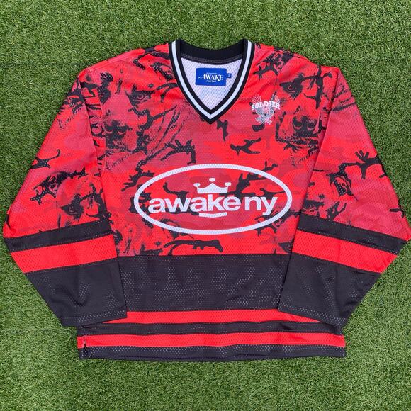 AWAKE NY x Soldier Camouflage Jersey - Picture 1 of 5